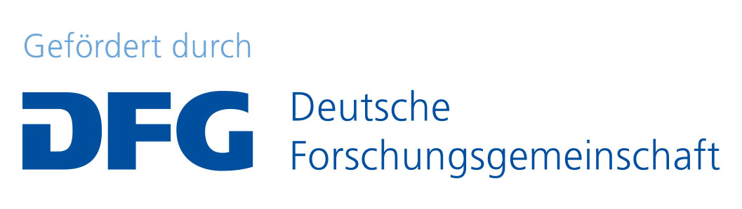 Logo: Gefördert durch DFG